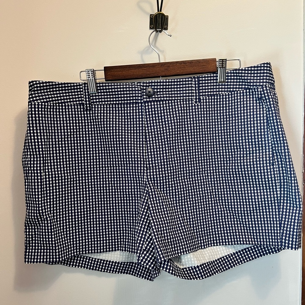 Gap Navy Checkered Women's Shorts